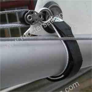 LCS - Laser Clew Strap : The ultimate clew tie down for